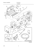 Part Location Diagram of 297345201 Frigidaire ICEMAKER