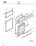 Part Location Diagram of 5303917901 Frigidaire PANEL-Refrigerator DOOR