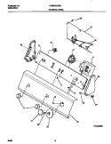 P12C0005 CONTROL PANEL Diagram and Parts List for CWS445RGS1  Gibson Washer