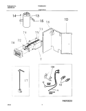 CONTROLS Diagram and Parts List for FAS295J2A3  Frigidaire Air Conditioner