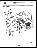 BODY PARTS Diagram and Parts List for 31-2549-23-02  Tappan Range