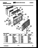 Part Location Diagram of 8016198 Frigidaire DOOR-FRONT