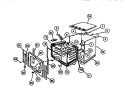 Part Location Diagram of 3201889 Frigidaire INSULATION, BACK