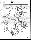 BURNER, MANIFOLD AND GAS CONTROL Diagram and Parts List for 30-4998-23-02  Tappan Range