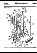 CABINET PARTS Diagram and Parts List for FPCE24VWFA0  Frigidaire Refrigerator