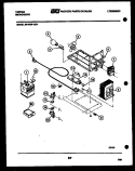POWER CONTROL Diagram and Parts List for 56-9339-10-01  Tappan Microwave