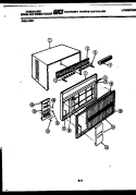 Part Location Diagram of 8016216 Frigidaire INSERT, MULLION