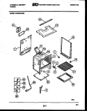 BODY PARTS Diagram and Parts List for 30-6239-23-04  Tappan Range