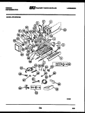 ICE MAKER AND INSTALLATION PARTS Diagram and Parts List for RT19F8WT3E  Gibson Refrigerator
