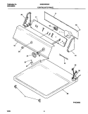 Part Location Diagram of 131827600 Frigidaire BEZEL-GIBSON-BLK/WH
