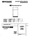 TOP MOUNT REFRIGERATOR Diagram and Parts List for WRT19NZBW2  Frigidaire Refrigerator