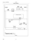 WIRING SCHEMATIC Diagram and Parts List for FLF337AUE  Frigidaire Range