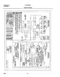 WIRING DIAGRAM Diagram and Parts List for PLCF489CCB  Frigidaire Range