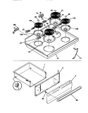 Part Location Diagram of 316048409 Frigidaire PAN-SURFACE ELEMENT