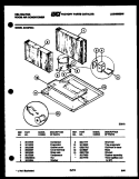 SYSTEM PARTS Diagram and Parts List for S418F2XA  Kelvinator Air Conditioner