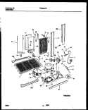 SYSTEM AND AUTOMATIC DEFROST PARTS Diagram and Parts List for FRS28XHAB0  Frigidaire Refrigerator
