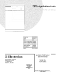 COVER Diagram and Parts List for FDP750RCS1  Frigidaire Dishwasher