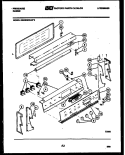Part Location Diagram of 5303211913 Frigidaire PANEL-CONTROL