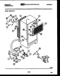SYSTEM AND AUTOMATIC DEFROST PARTS Diagram and Parts List for FPCE21TFW1  Frigidaire Refrigerator