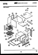 BODY PARTS Diagram and Parts List for RG94BFB1  Frigidaire Wall Oven