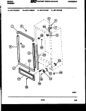 CABINET PARTS Diagram and Parts List for UFL1141ECA2  Frigidaire Freezer