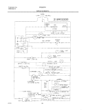 WIRING SCHEMATIC Diagram and Parts List for FRS26ZPHD4  Frigidaire Refrigerator