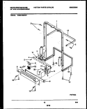 POWER DRY AND MOTOR PARTS Diagram and Parts List for WDB212GBW0  Frigidaire Dishwasher