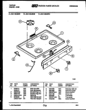 Part Location Diagram of 3203457 Frigidaire THERMSTAT