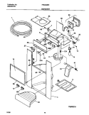 ICE DISPENSER Diagram and Parts List for FRS24ZRHD2  Frigidaire Refrigerator