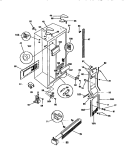 Part Location Diagram of 215003805 Frigidaire COVER-LOWER HINGE