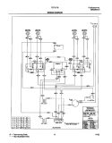 WIRING DIAGRAM Diagram and Parts List for TEF317BUA  Tappan Range