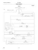 WIRING SCHEMATIC Diagram and Parts List for FRT1S6ESBA  Frigidaire Refrigerator