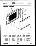 Part Location Diagram of 5303203139 Frigidaire DOOR-COMPLETE