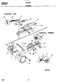 CONTROLS Diagram and Parts List for F45WJ26HW0  Frigidaire Refrigerator