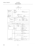 WIRING SCHEMATIC Diagram and Parts List for PLHS239ZDBA  Frigidaire Refrigerator