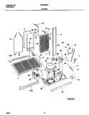 Part Location Diagram of 215048202 Frigidaire TROUGH-DRAIN, WITH SHIELD ASSEMBLY AND #17 INSULATOR