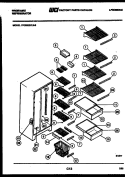 Part Location Diagram of 5303296674 Frigidaire SHELF-CANTILEVER