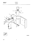 CONTROLS Diagram and Parts List for WAC083K7A1  Westinghouse Air Conditioner