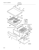 Part Location Diagram of 316231700 Frigidaire GLIDE