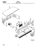 Part Location Diagram of 318587200 Frigidaire CLOCK