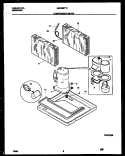 COMPRESSOR PARTS Diagram and Parts List for GAC086T7A2  Gibson Air Conditioner