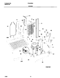 SYSTEM Diagram and Parts List for FRS24WSGW5  Frigidaire Refrigerator