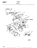 CONTROLS Diagram and Parts List for GRS22WNCD4  Gibson Refrigerator