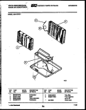 UNIT PARTS Diagram and Parts List for AH11EP2T1  Frigidaire Air Conditioner