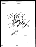 BACKGUARD Diagram and Parts List for 30-4952-00-01  Tappan Range