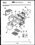 WRAPPER AND BODY PARTS Diagram and Parts List for 56-4678-10-15  Tappan Microwave