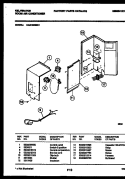 ELECTRICAL PARTS Diagram and Parts List for KAS182S2K1  Kelvinator Air Conditioner