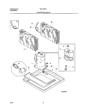 SYSTEM Diagram and Parts List for GAL123K1A2  Gibson Air Conditioner