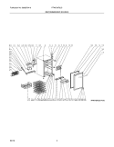 RECOMMENDED SPARE PARTS Diagram and Parts List for FFWC42F5LS  Frigidaire Wine and Beverage Cooler
