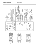 WIRING SCHEMATIC Diagram and Parts List for FSC23LR5JM1  Frigidaire Refrigerator